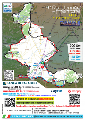 Via BLU 68 km - A.S.D. CUNEO BIKE