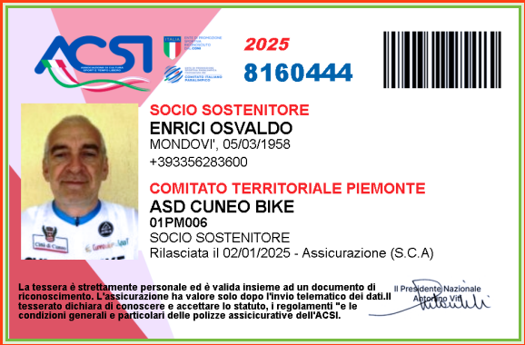 CONSIGLIERI _A.S.D. Cuneo Bike_2023   >>  2026 - A.S.D. CUNEO BIKE