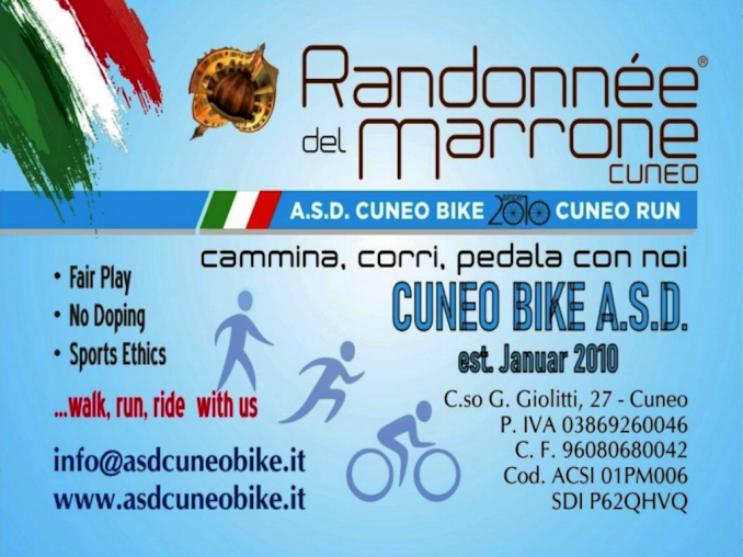 CUNEO BIKE - BdV - CUNEO RUN - A.S.D. CUNEO BIKE
